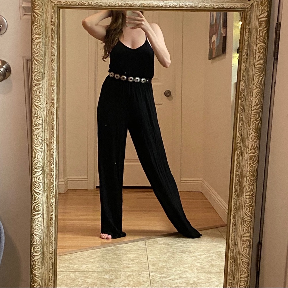 Black jumpsuit